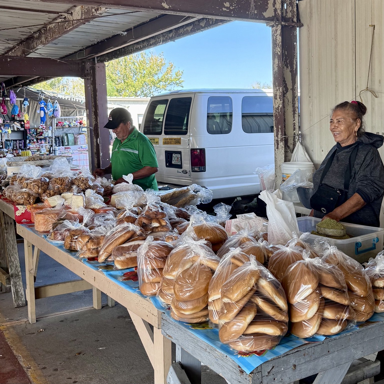 Fresh bread and bakery