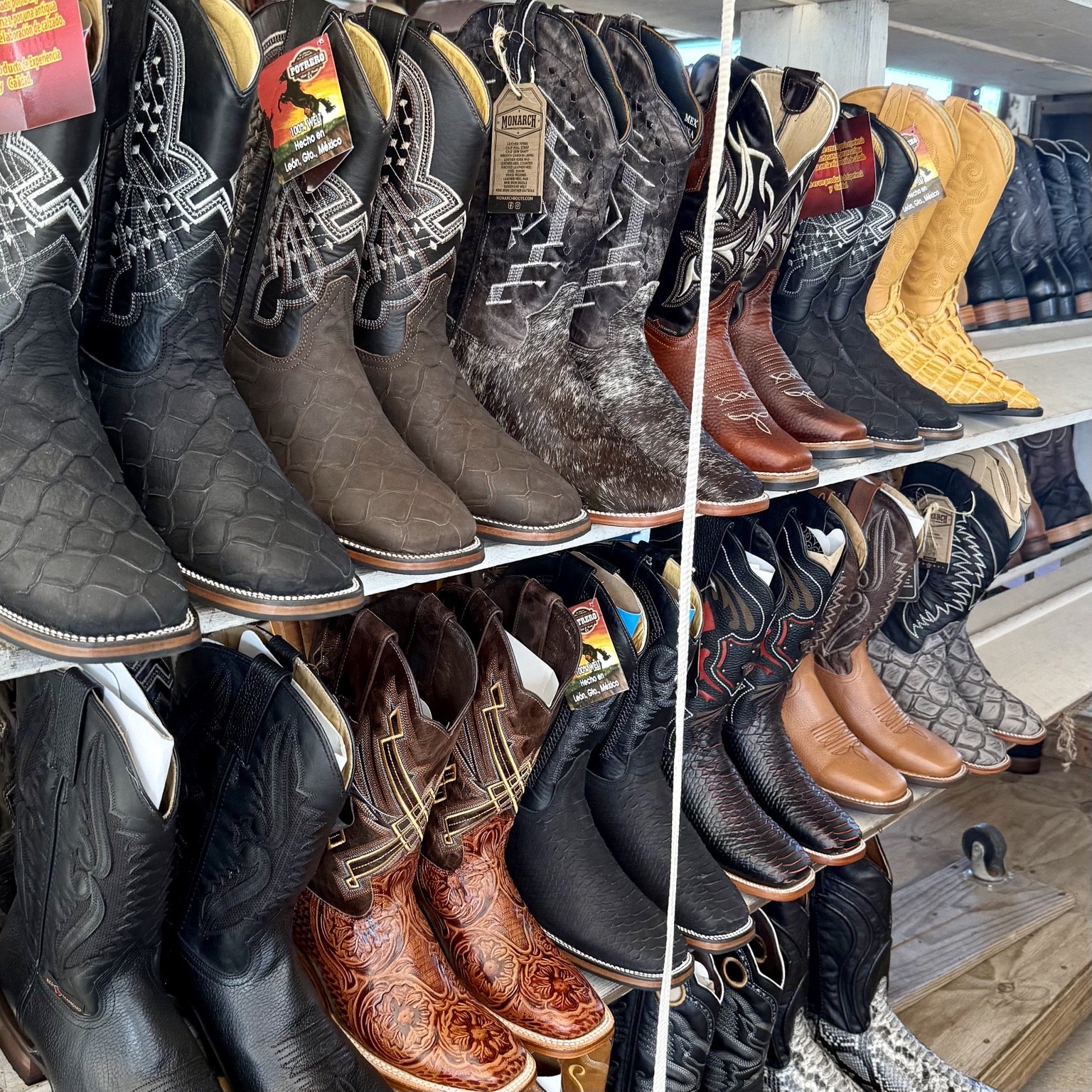 Cowboy boots and western wear