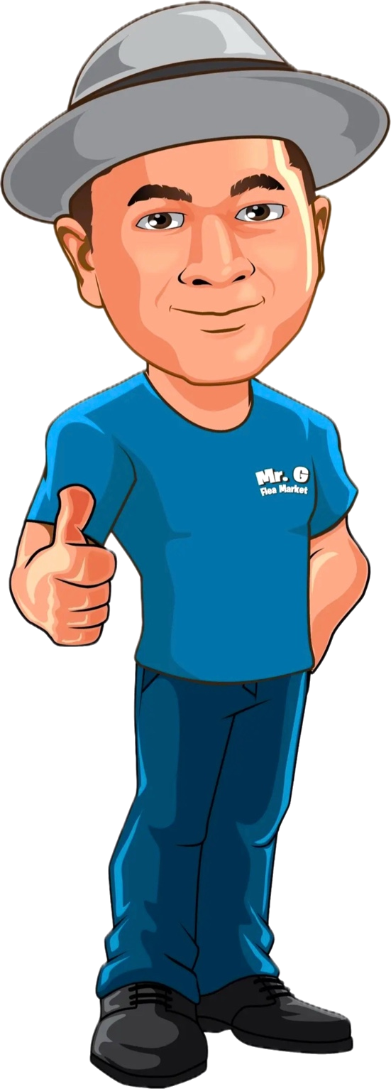 Mr. G mascot logo